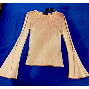 Emporio Armani women’s sweater peach white brand new Size 44